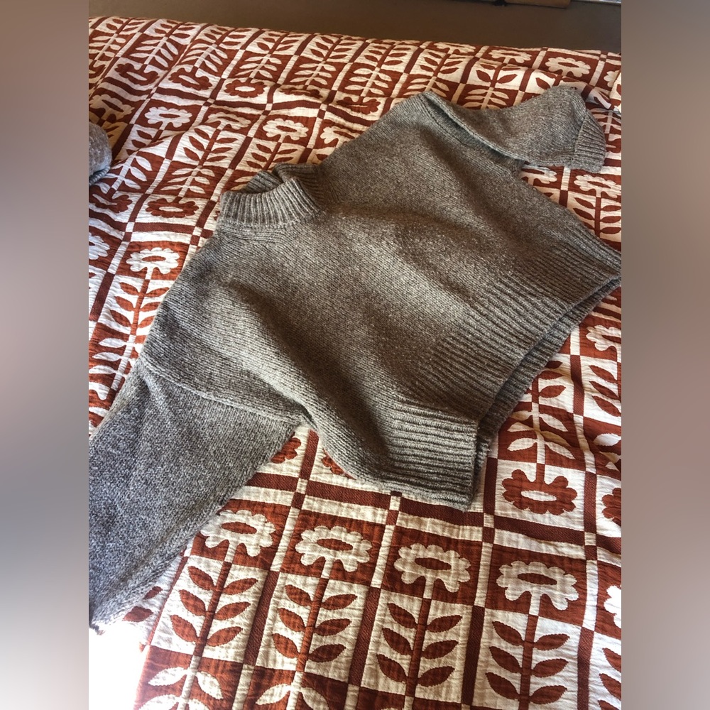 Babaa no 15 wool jumper in dark mist